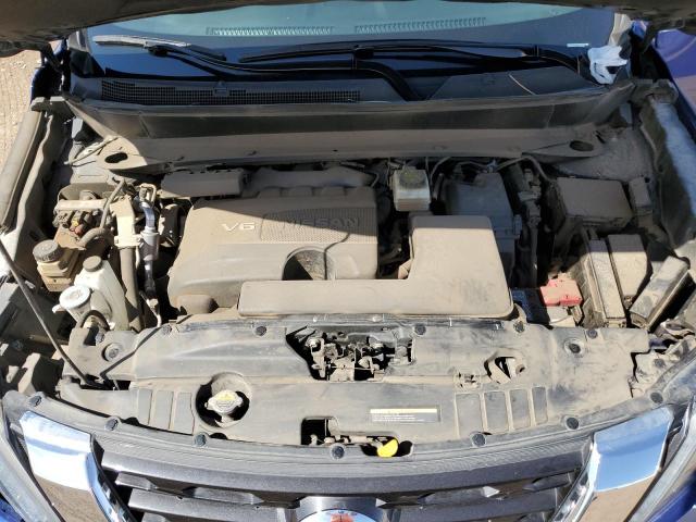 5N1DR2AN1LC607696 - 2020 NISSAN PATHFINDER S BLUE photo 12