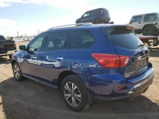 5N1DR2AN1LC607696 - 2020 NISSAN PATHFINDER S BLUE photo 2