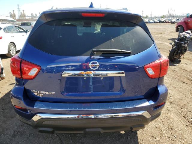 5N1DR2AN1LC607696 - 2020 NISSAN PATHFINDER S BLUE photo 6