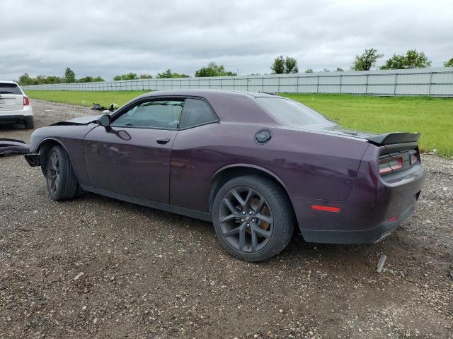 2C3CDZAG7NH128339 - 2022 DODGE CHALLENGER SXT PURPLE photo 2