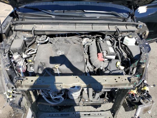 5TDGZRBH4MS528154 - 2021 TOYOTA HIGHLANDER XLE BLACK photo 11