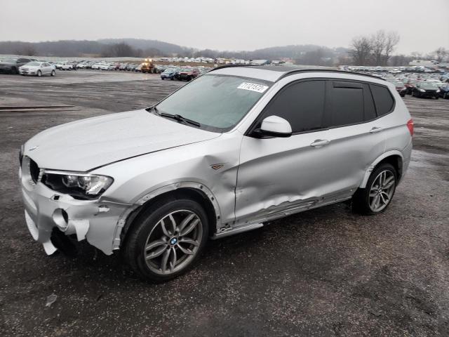 5UXWY3C53G0F84062 - 2016 BMW X3 XDRIVE28D SILVER photo 1