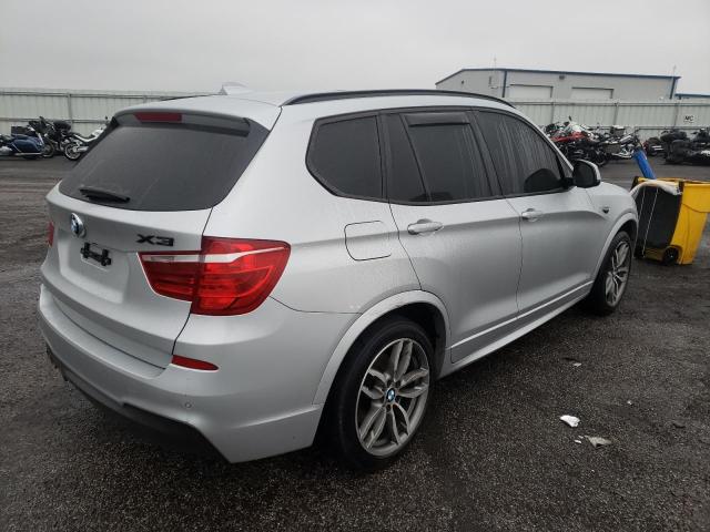 5UXWY3C53G0F84062 - 2016 BMW X3 XDRIVE28D SILVER photo 3