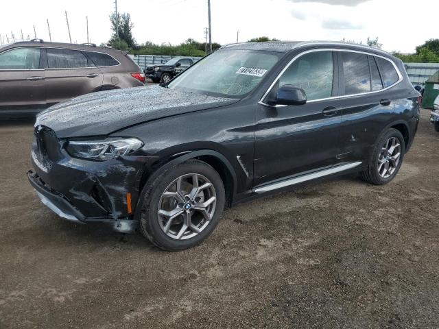 5UX53DP03R9T60557 - 2024 BMW X3 XDRIVE30I GRAY photo 1