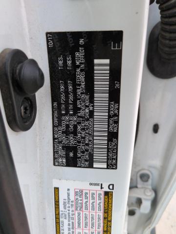 JTEBU5JR1J5505858 - 2018 TOYOTA 4RUNNER SR5/SR5 PREMIUM WHITE photo 13