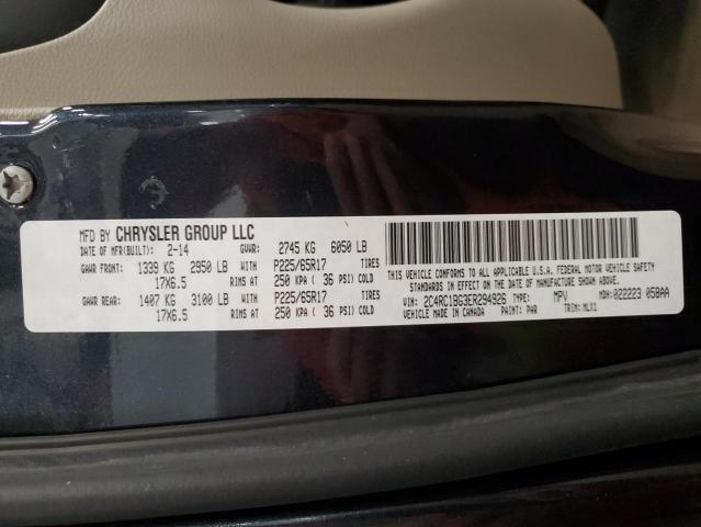2C4RC1BG3ER294926 - 2014 CHRYSLER TOWN & COU TOURING 石墨色 照片 14