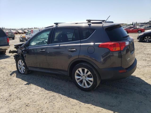 2T3DFREV2FW379516 - 2015 TOYOTA RAV4 LIMITED GRAY photo 2