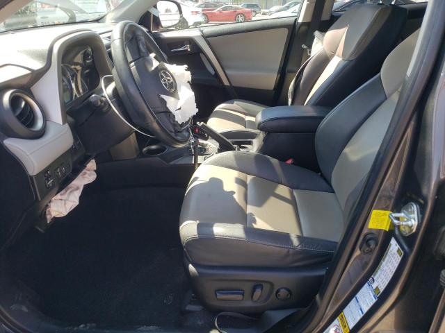 2T3DFREV2FW379516 - 2015 TOYOTA RAV4 LIMITED GRAY photo 7