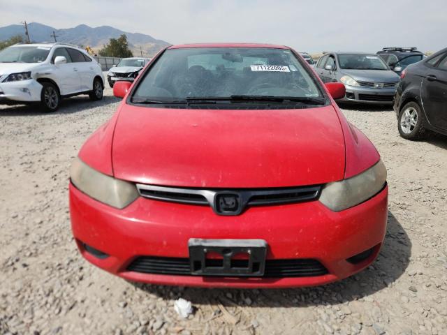 2HGFG12828H525634 - 2008 HONDA CIVIC EX RED photo 5