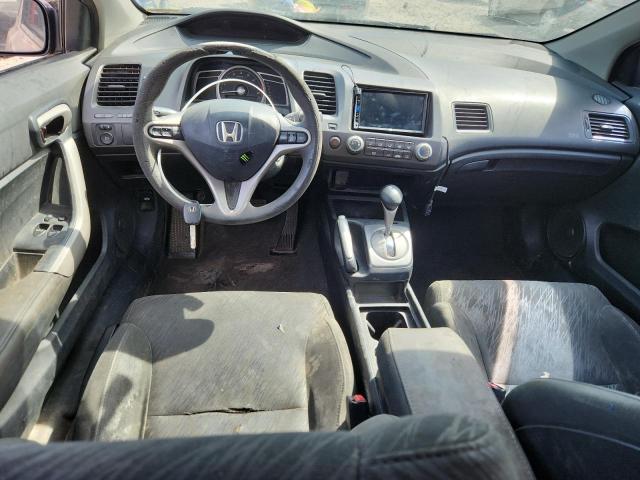 2HGFG12828H525634 - 2008 HONDA CIVIC EX RED photo 8