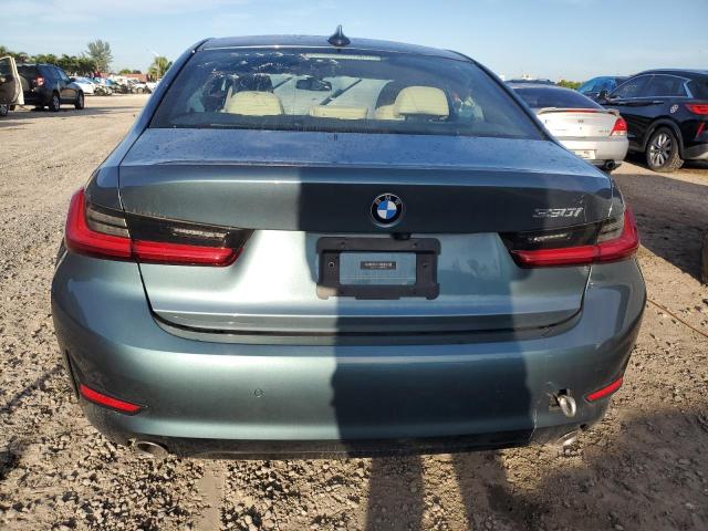 3MW5R1J07M8B99945 - 2021 BMW 330I GREEN photo 6