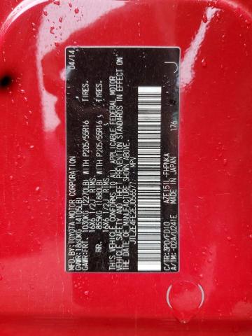 JTLZE4FE2EJ056577 - 2014 TOYOTA SCION XB RED photo 12