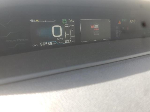 JTDKARFP3H3037861 - 2017 TOYOTA PRIUS PRIM Srebrny zdjęcie 9