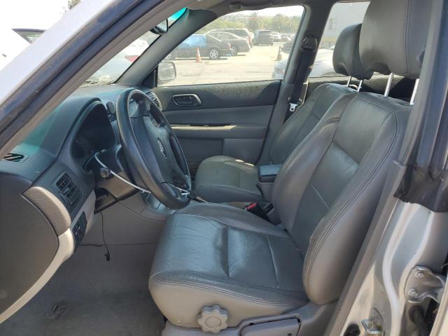 JF1SG636X4H729496 - 2004 SUBARU FORESTER 2.5X ვერცხლისფერი ფოტო 7