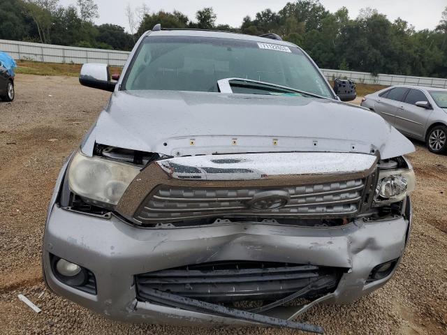 5TDYY5G12AS030722 - 2010 TOYOTA SEQUOIA PLATINUM SILVER photo 5