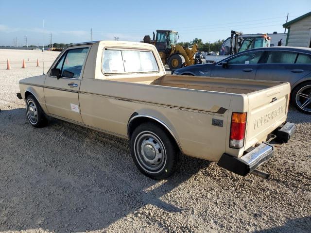 1V1LG0178CV051325 - 1982 VOLKSWAGEN RABBIT TRUCK BEIGE photo 2