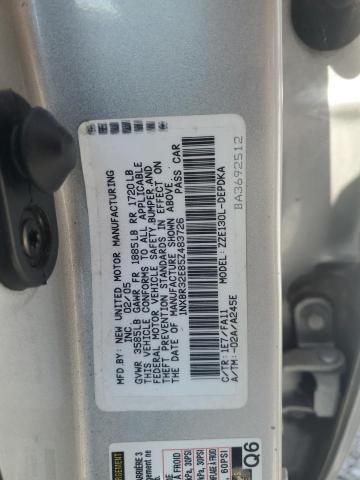 1NXBR32E85Z483726 - 2005 TOYOTA COROLLA CE GRAY photo 12