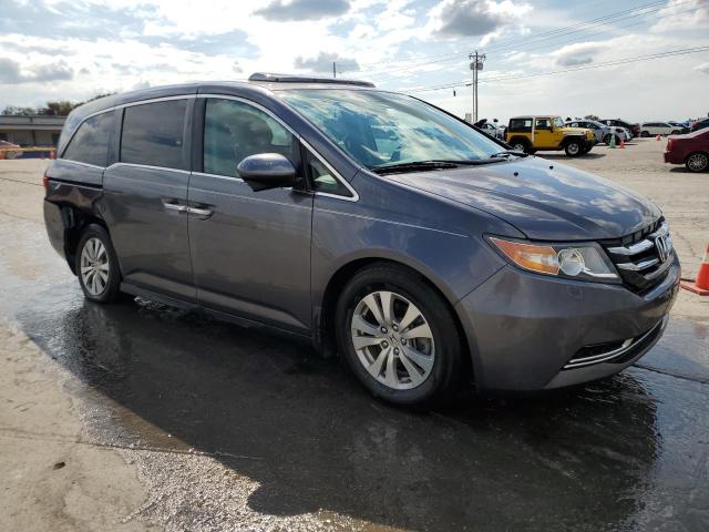 5FNRL5H68GB086643 - 2016 HONDA ODYSSEY EXL GRAY photo 4