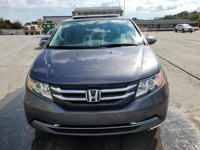 5FNRL5H68GB086643 - 2016 HONDA ODYSSEY EXL GRAY photo 5