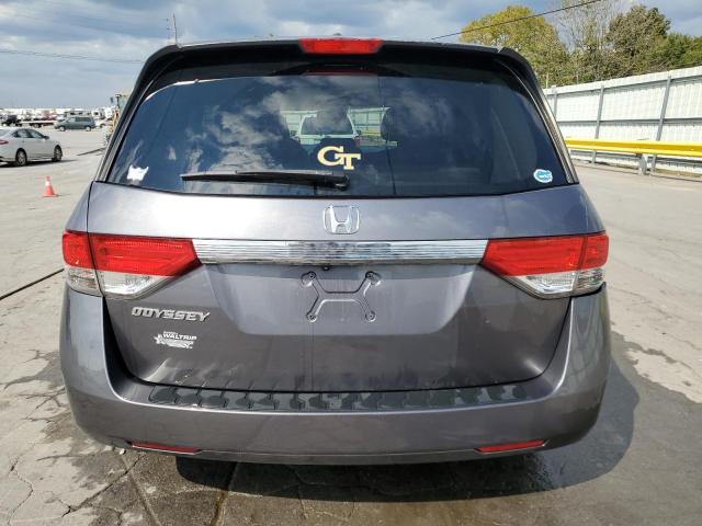 5FNRL5H68GB086643 - 2016 HONDA ODYSSEY EXL GRAY photo 6