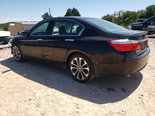 1HGCR2F5XFA064634 - 2015 HONDA ACCORD SPORT BLACK photo 2