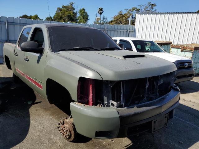 2GCEK13C871614188 - 2007 CHEVROLET SILVERADO K1500 CREW CAB GREEN photo 4