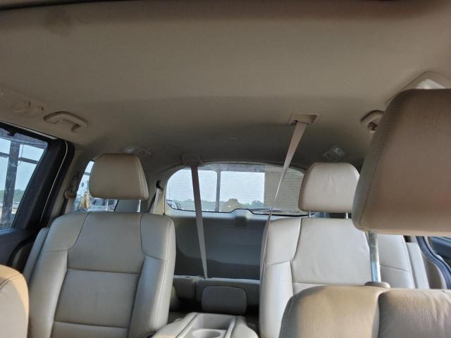 5FNRL5H66DB051935 - 2013 HONDA ODYSSEY EXL თეთრი ფოტო 10