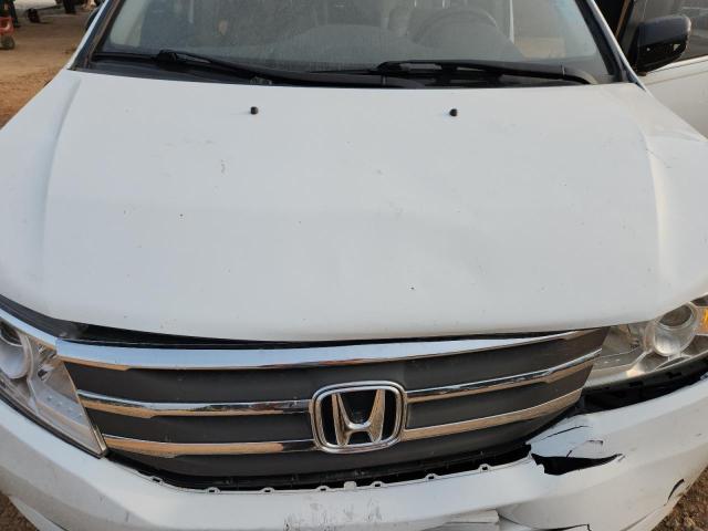5FNRL5H66DB051935 - 2013 HONDA ODYSSEY EXL თეთრი ფოტო 12