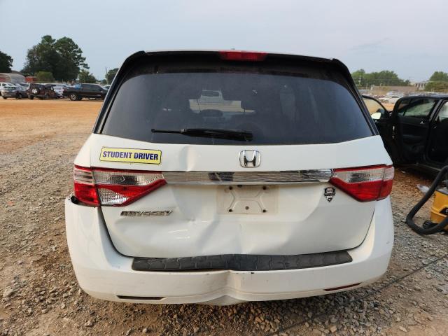 5FNRL5H66DB051935 - 2013 HONDA ODYSSEY EXL თეთრი ფოტო 6