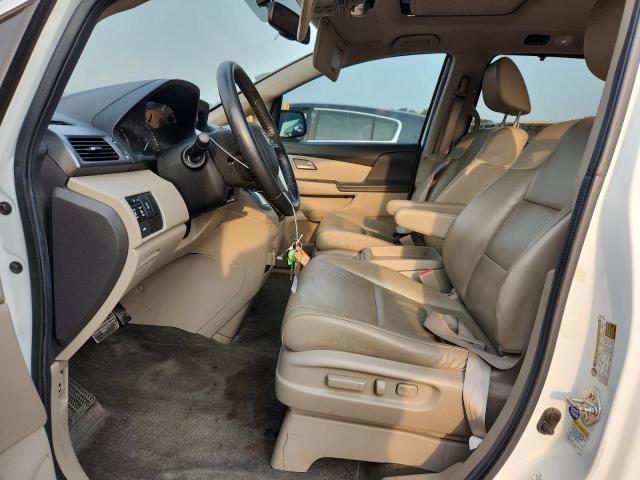 5FNRL5H66DB051935 - 2013 HONDA ODYSSEY EXL თეთრი ფოტო 7