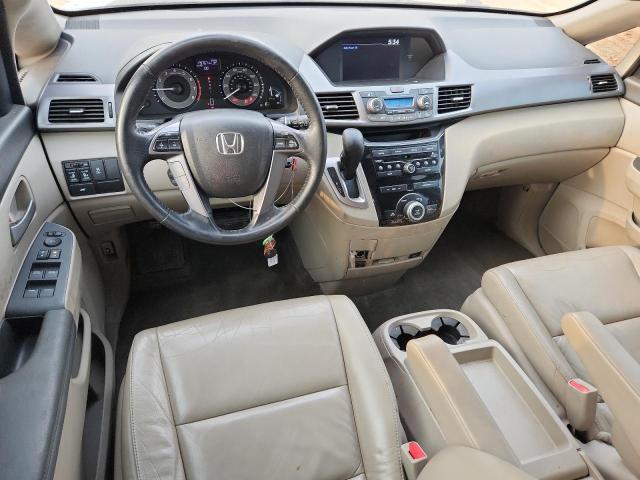 5FNRL5H66DB051935 - 2013 HONDA ODYSSEY EXL თეთრი ფოტო 8