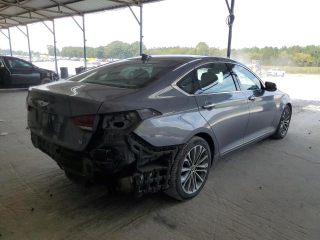 KMHGN4JE1GU115741 - 2016 HYUNDAI GENESIS 3.8L GRAY photo 3