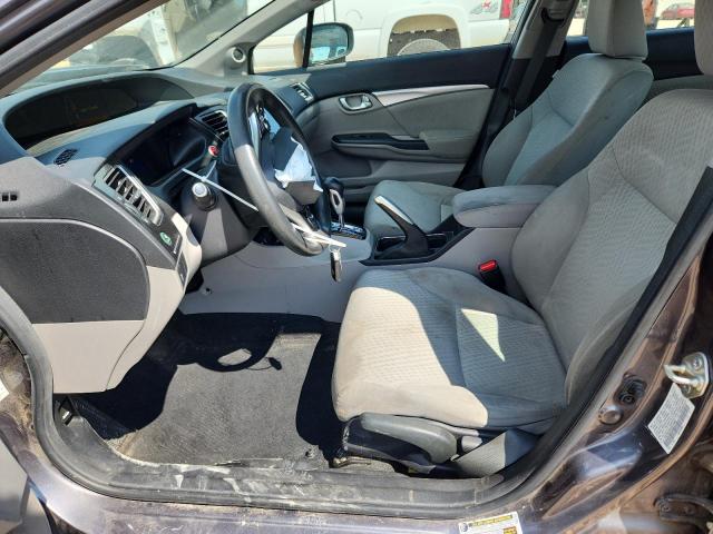 19XFB2F84EE012602 - 2014 HONDA CIVIC EX GRAY photo 7
