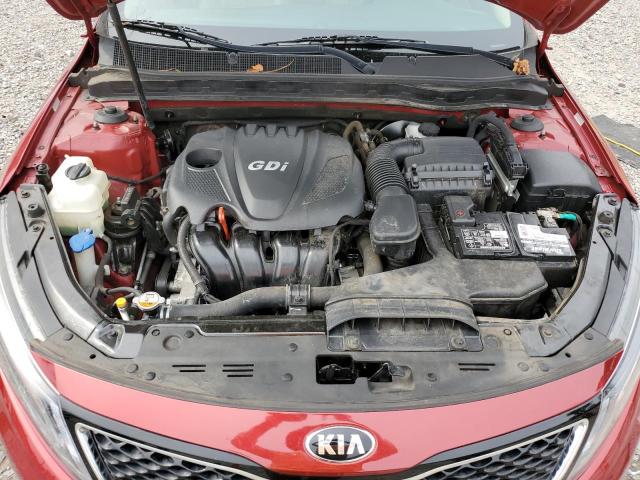 5XXGN4A73FG501801 - 2015 KIA OPTIMA EX MAROON photo 11