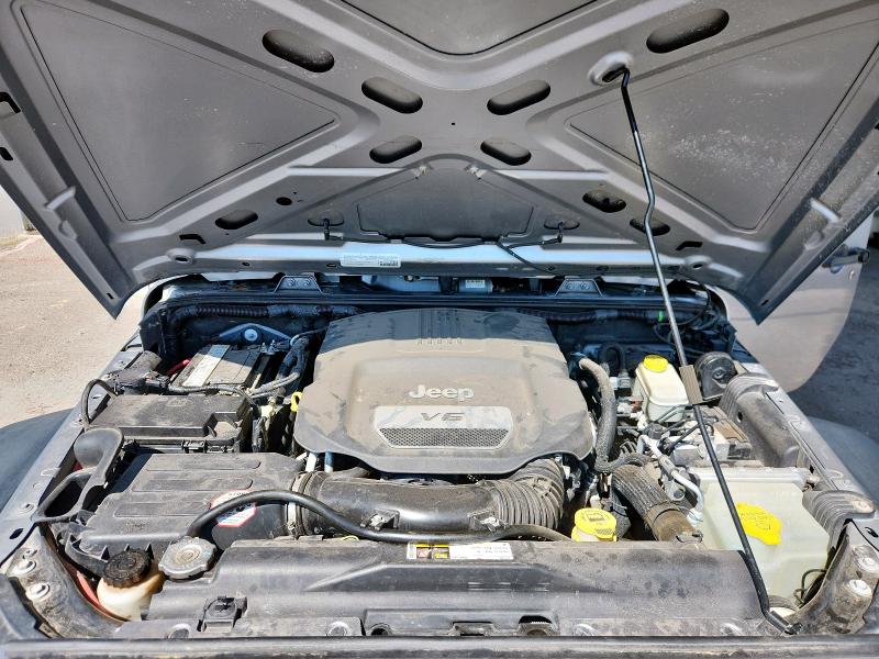 1C4AJWAG7FL551632 - 2015 JEEP WRANGLER SPORT 银色 照片 11