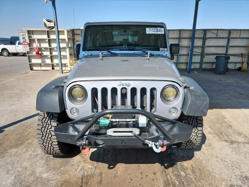 1C4AJWAG7FL551632 - 2015 JEEP WRANGLER SPORT 银色 照片 5