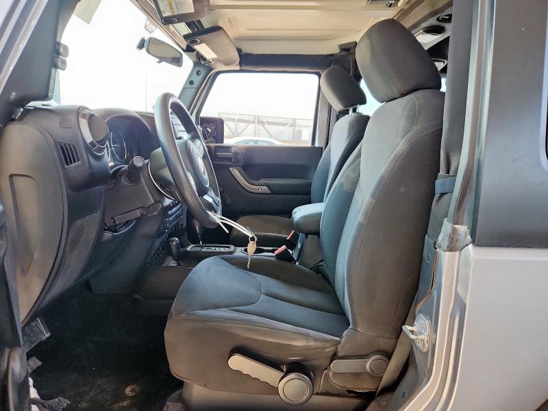 1C4AJWAG7FL551632 - 2015 JEEP WRANGLER SPORT 银色 照片 7