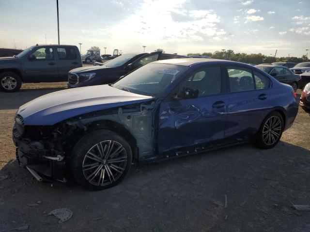 3MW5U9J09M8C06648 - 2021 BMW M340XI BLUE photo 1