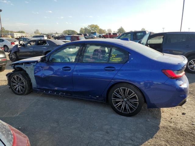 3MW5U9J09M8C06648 - 2021 BMW M340XI BLUE photo 2