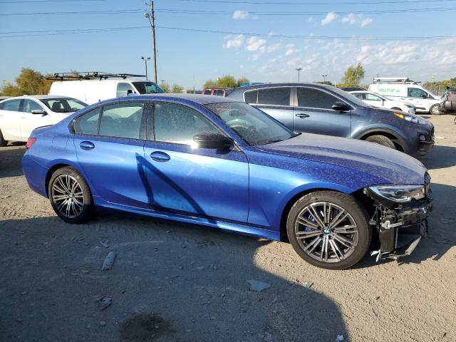 3MW5U9J09M8C06648 - 2021 BMW M340XI BLUE photo 4