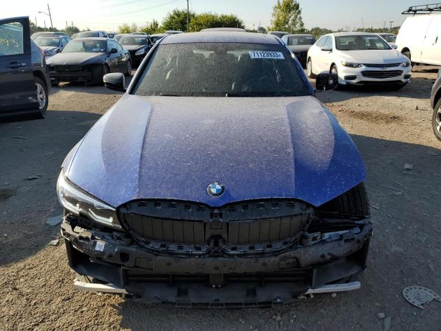 3MW5U9J09M8C06648 - 2021 BMW M340XI BLUE photo 5