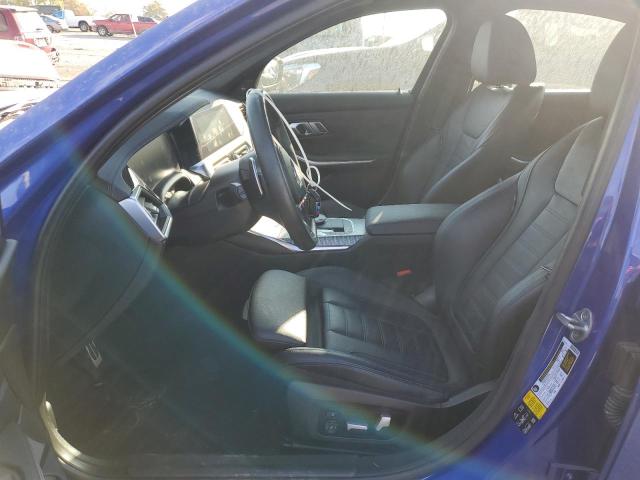 3MW5U9J09M8C06648 - 2021 BMW M340XI BLUE photo 7