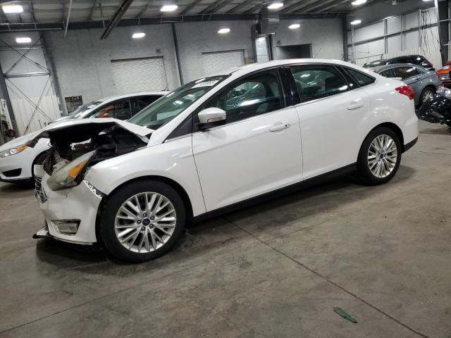 1FADP3J24JL230404 - 2018 FORD FOCUS TITANIUM WHITE photo 1