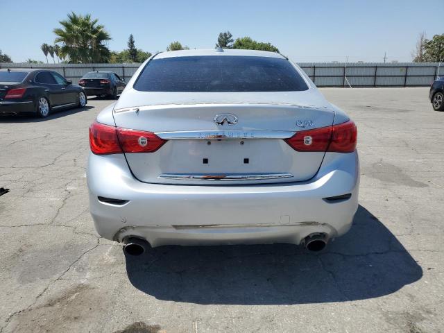 JN1BV7AR5EM683641 - 2014 INFINITI Q50 BASE SILVER photo 6