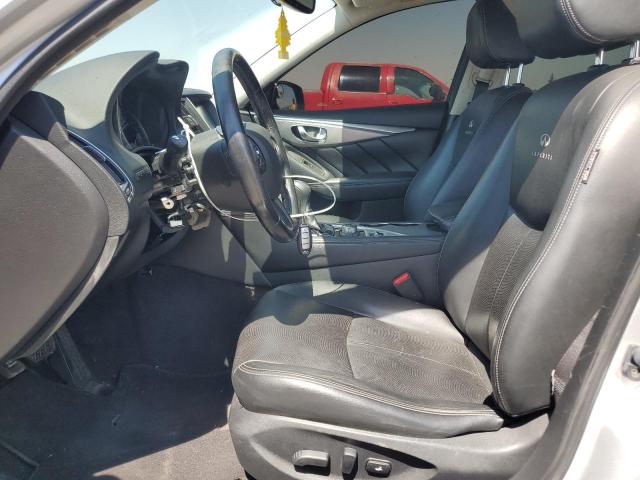 JN1BV7AR5EM683641 - 2014 INFINITI Q50 BASE SILVER photo 7