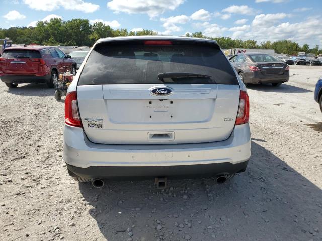 2FMDK3JC6DBB11609 - 2013 FORD EDGE SEL SILVER photo 6