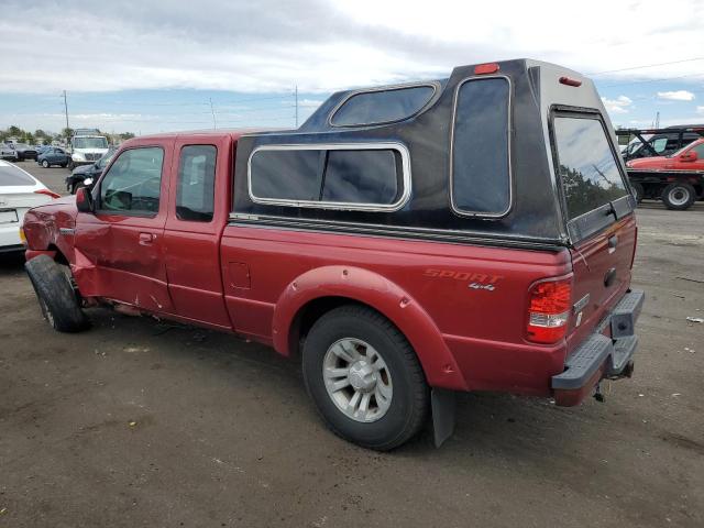 1FTZR45E68PA91349 - 2008 FORD RANGER SUPER CAB MAROON photo 2