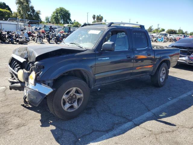 5TEGN92N12Z002047 - 2002 TOYOTA TACOMA DOUBLE CAB PRERUNNER BLACK photo 1