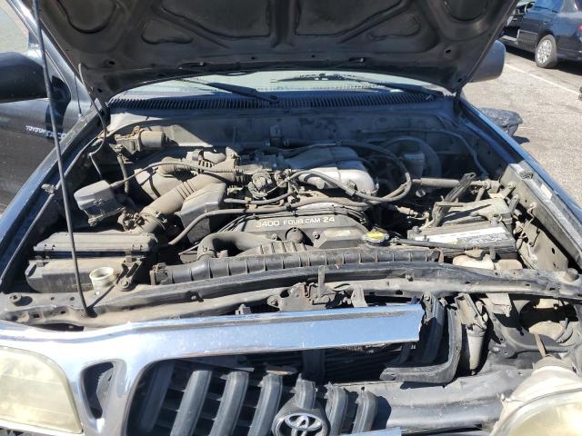 5TEGN92N12Z002047 - 2002 TOYOTA TACOMA DOUBLE CAB PRERUNNER BLACK photo 11