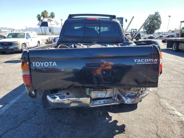 5TEGN92N12Z002047 - 2002 TOYOTA TACOMA DOUBLE CAB PRERUNNER BLACK photo 6